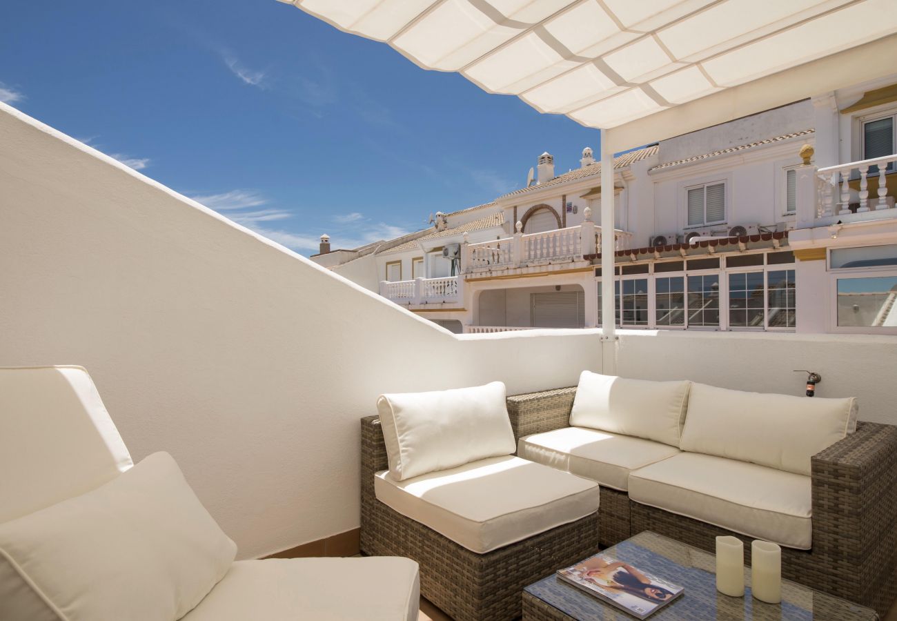 Townhouse in Fuengirola - El Balcon- 2BR duplex with jacuzzi